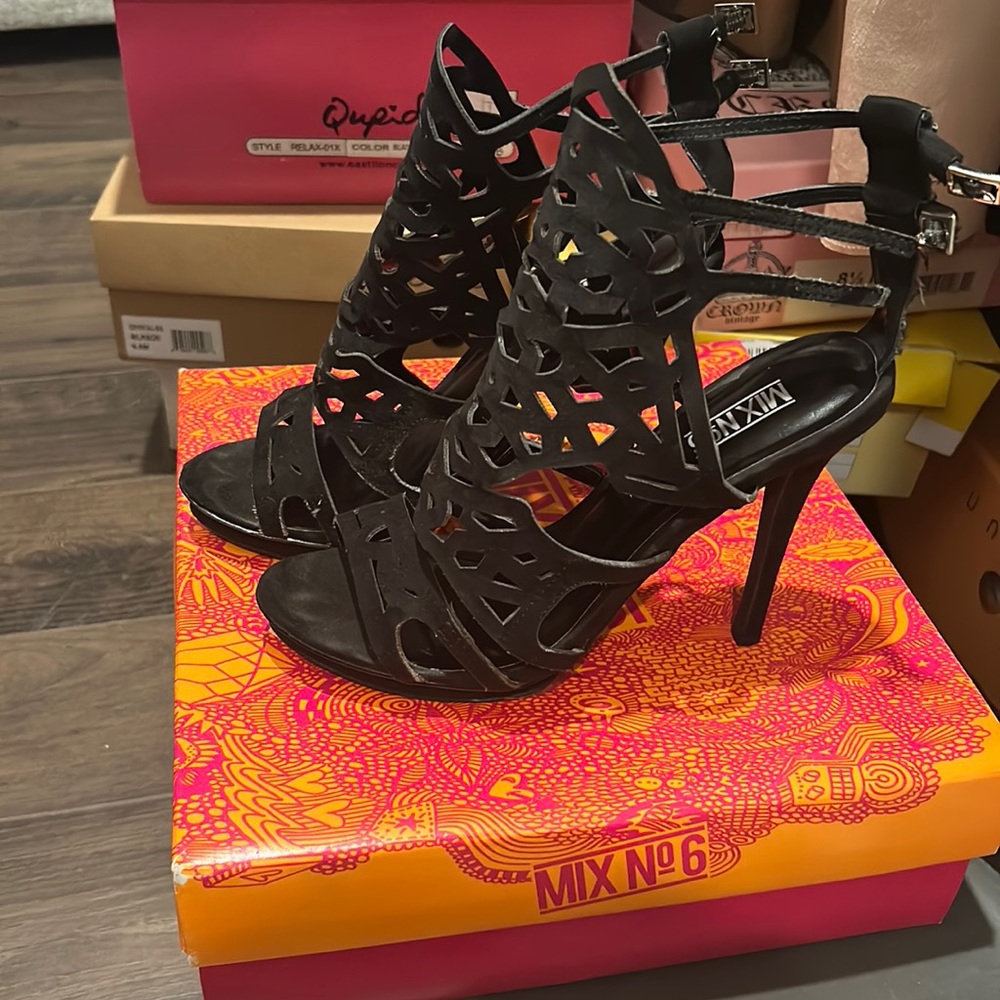 Black heels